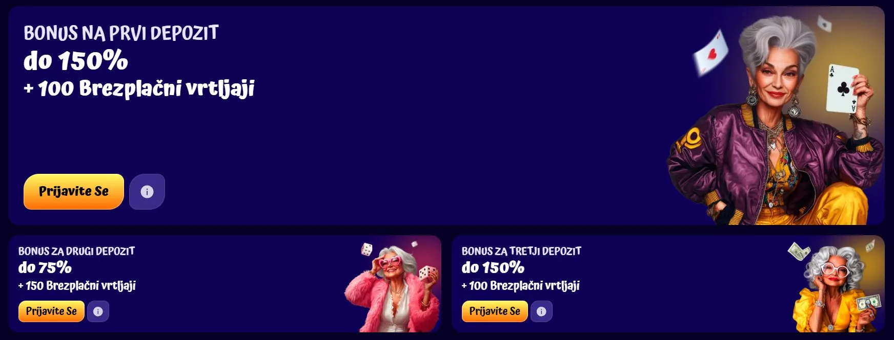 najbolj&scaron;i online casino Bonus dobrodo&scaron;lice