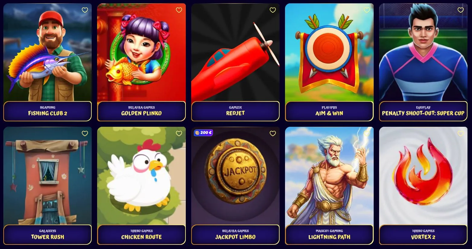 najbolj&scaron;i online casino Posebne igre in instant igre